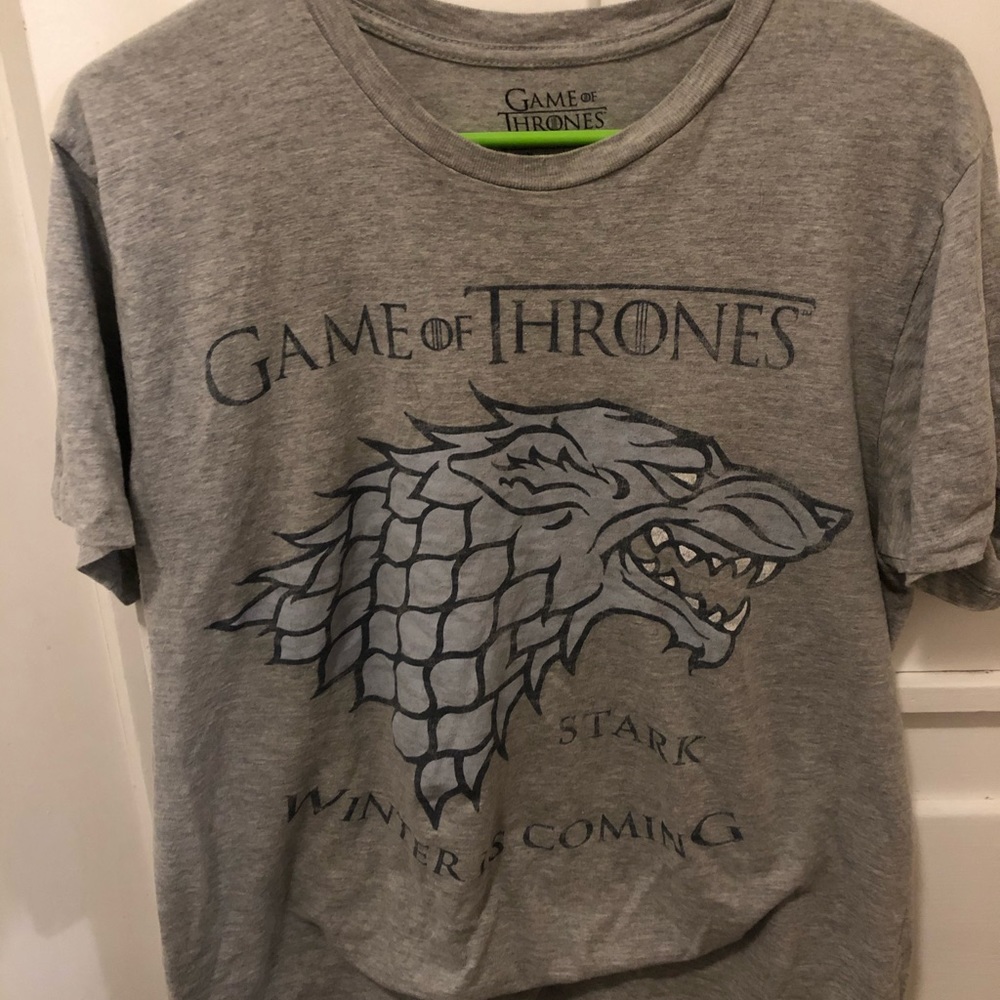 Game of Thrones Stark T-Shirt - Size Medium